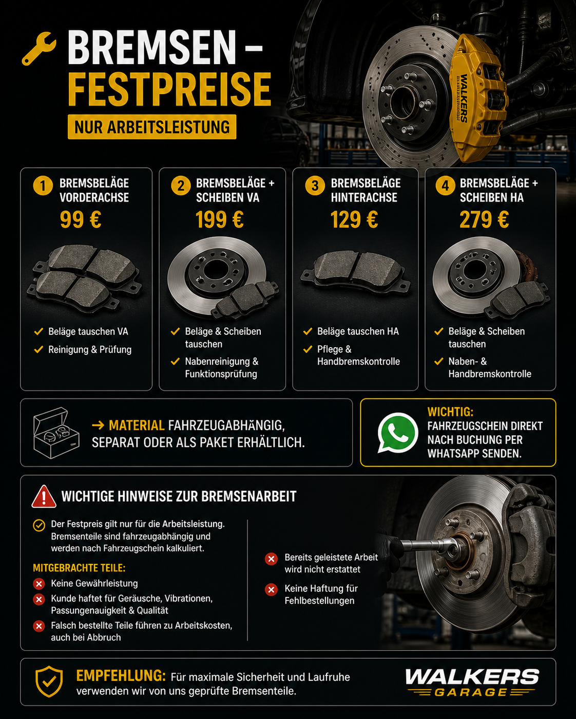 Bremsen Service