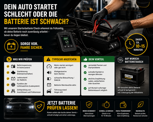 Starterbatterie Check