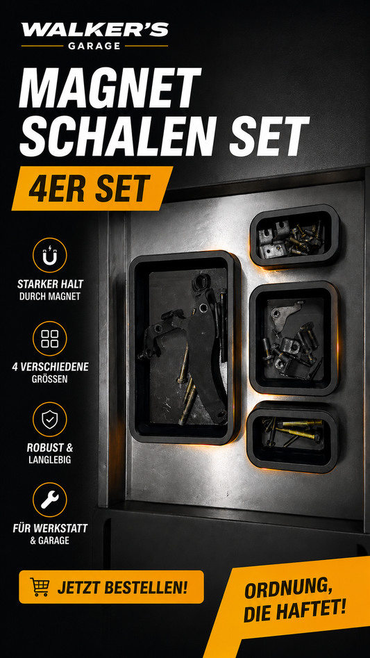 🔧 Magnet-Schalen Set 4er Set